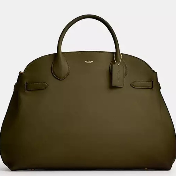 Coach Olive Soft Empire Carryall Bag 48 - Picture 1 of 10